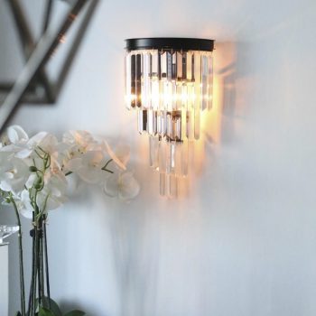 Nola Clear væglampe